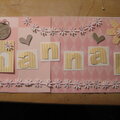 Hannah Name Frame