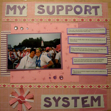 My support system page 1