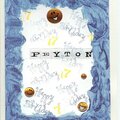 Peyton's 7th BDay card