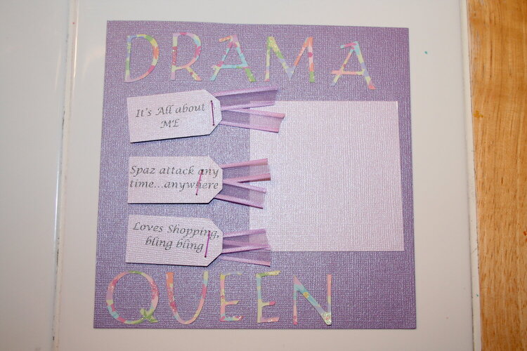 6x6 ABC swap - Drama Queen