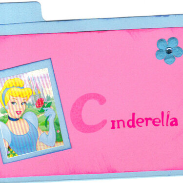 Cinderella File Folder
