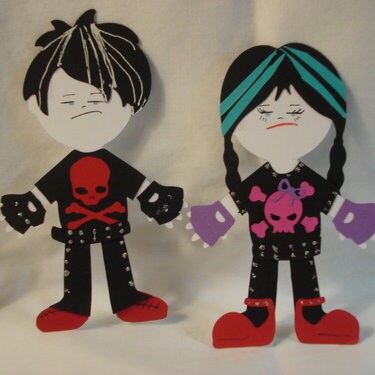 Punk Paper Dolls