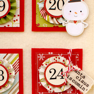 advent calendar detail