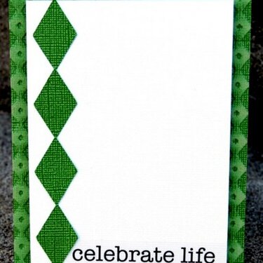 celebrate life card