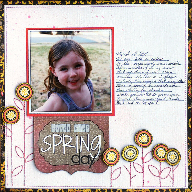 Spring Day - Scrapdango Aug Sugar kit