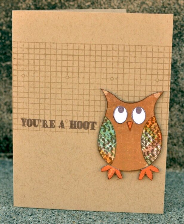 you&#039;re a hoot card