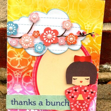 Aiko Thanks card