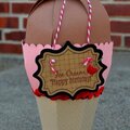 cricut ice cream cone box