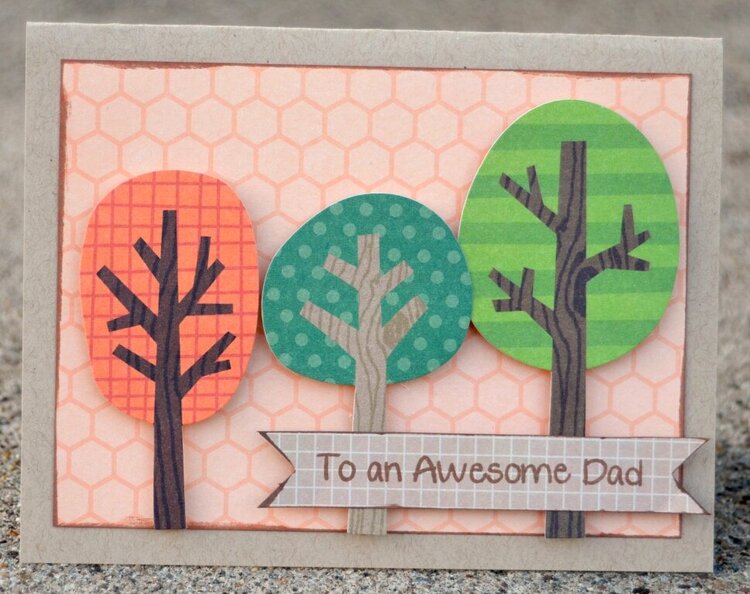 awesome dad card