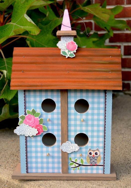 altered bird house