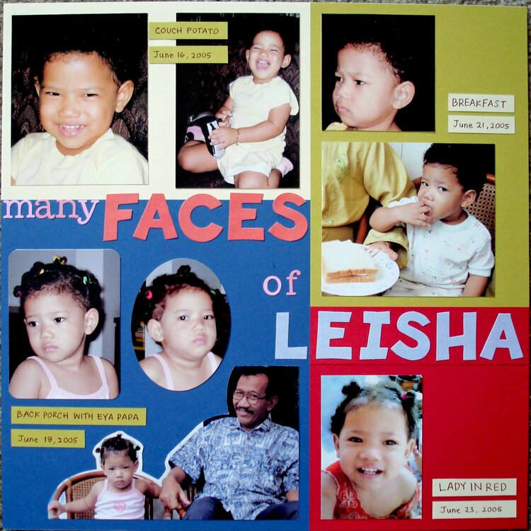 Many faces of Leisha