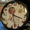 Clock for my Daughter new Place