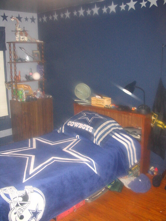 Isaac&#039;s new &quot;Cowboys&quot; room