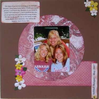 Softball Banquet 2007