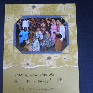 Family Love Has No Boundaries!