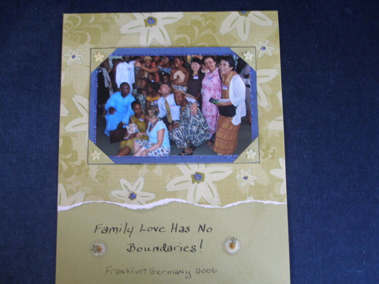 Family Love Has No Boundaries!