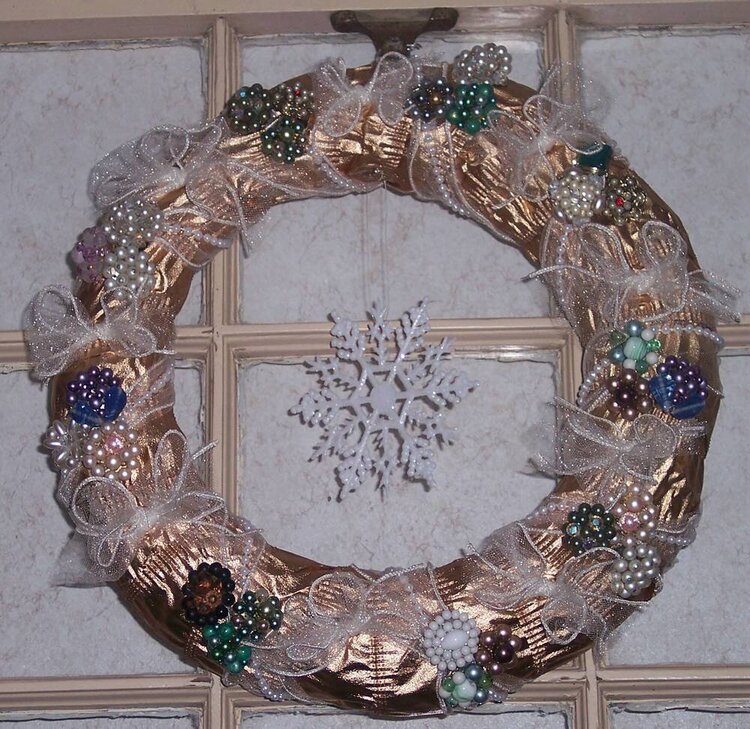 earring wreath
