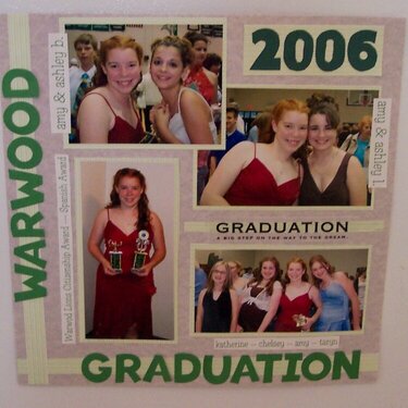 amy&#039;s 8th grade graduation