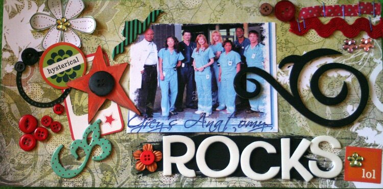 Grey&#039;s Anatomy Rock-Jennifer&#039;s CJ