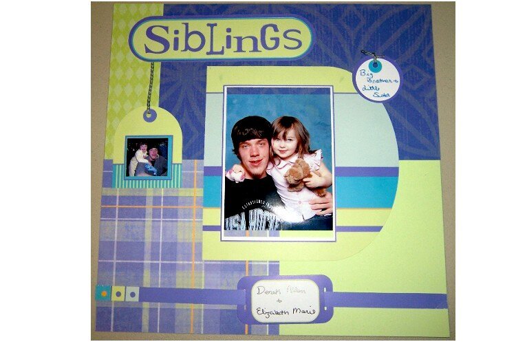 Siblings-Big Brother, Little Sister-Left