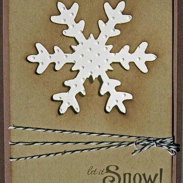 snow card