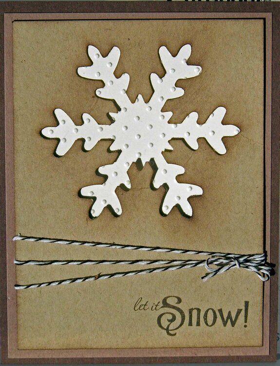 snow card