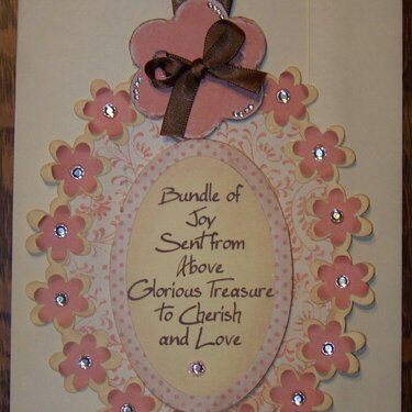 Baby shower card