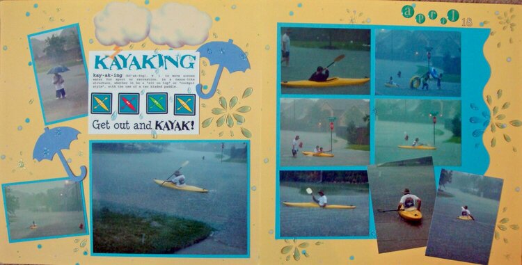 Kayaking in the Street