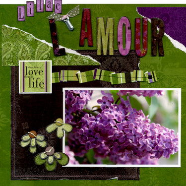 &amp;quot;Lilac L&#039;Amour&amp;quot; by Miriam Campbell