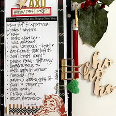 Holiday To Do List - Traveler's Notebook style