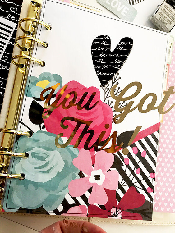 February in my Carpe Diem Planner