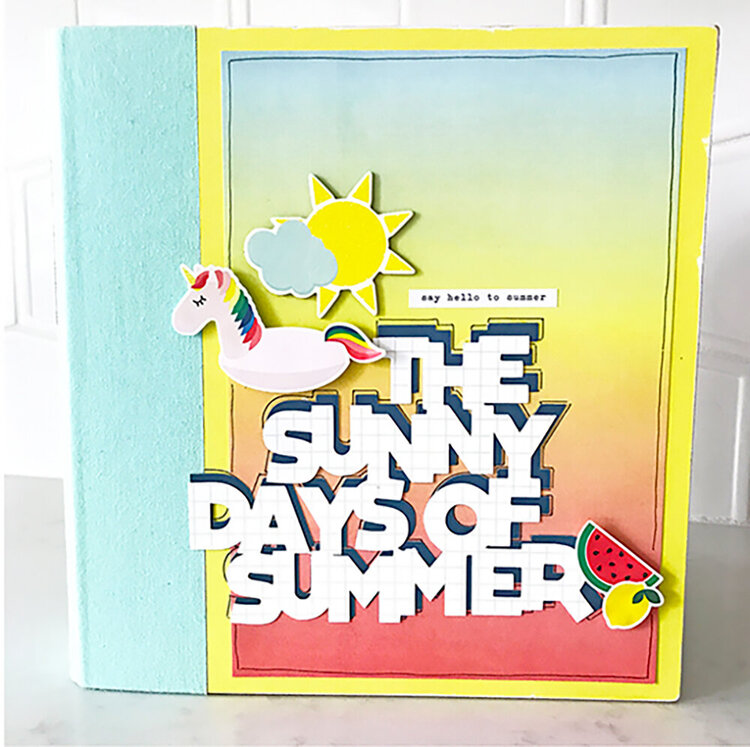 The Sunny Days of Summer 6x8 Mini Album