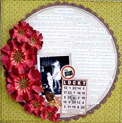 Lucky - designed for Scrapbooking from the Inside Out