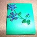 1st quilling flower