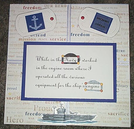Second page of Navy pages