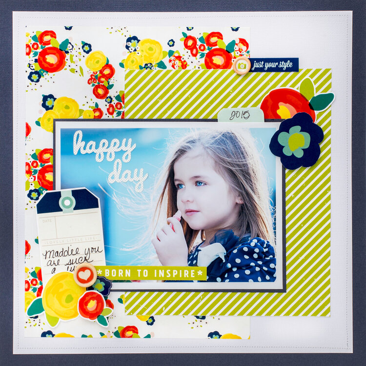 Beautiful Inspiration featuring True Stories by Shimelle for American Crafts