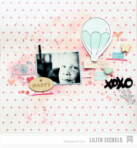 XOXO Layout by Lilith Eeckels