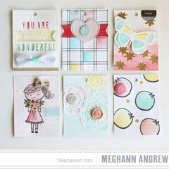 Watercolor Tags by Meghann Andrew