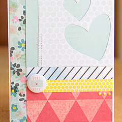 Hearts Card by Diana Waite