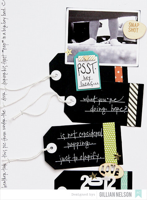Snapshot Layout by Gillian Nelson