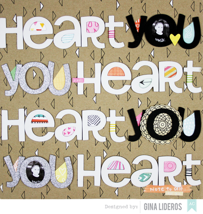 HEART YOU by Gail Lideros