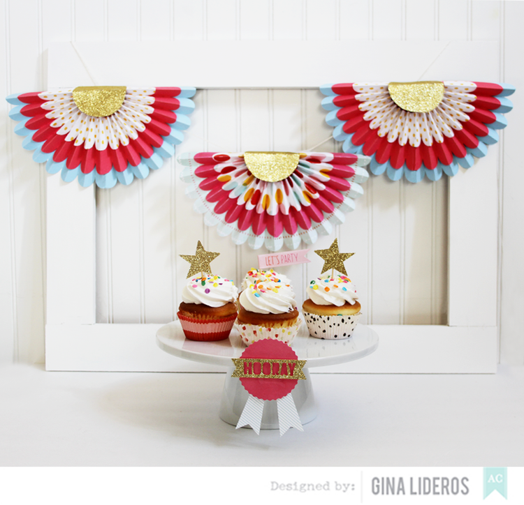 Cute Party Decor featuring Fine and Dandy from Dear Lizzy