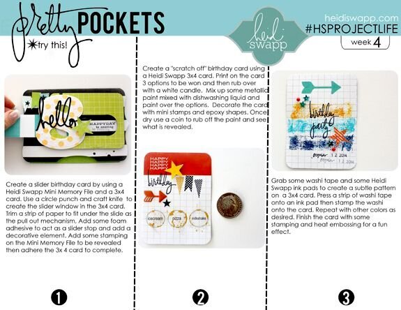 Pretty Pocket Instruction Series featuring Becky Higgins/Heidi Swapp Project Life