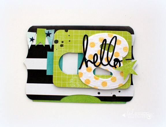 Becky Higgins/Heidi Swapp Project Life Slider Card