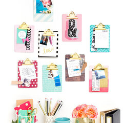 Have you seen these cute mini clipboards from American Crafts?