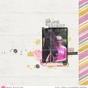 Shine Bright by Pink Paislee DT Member: Colleen Vanderlinden