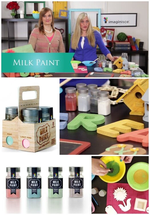 Have you Seen Milk Paint from Imaginisce?