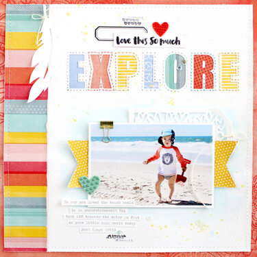 Explore! Oh Happy Life Layout