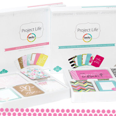 Becky Higgins & Heidi Swapp Project Life Core Kits