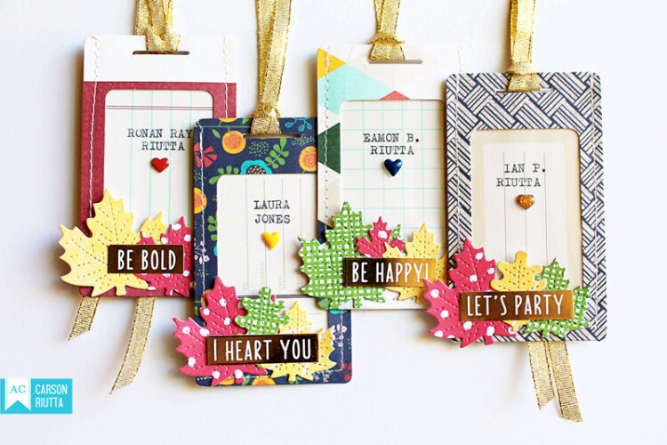 Cute Placeholder Cards for Thanksgiving!